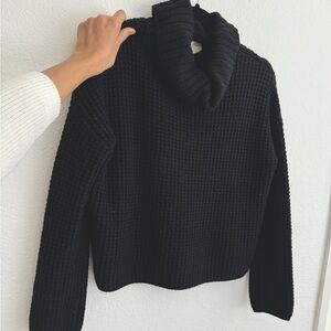 Universal Thread Sweater - Cozy, black knit sweater for fall/winter!
